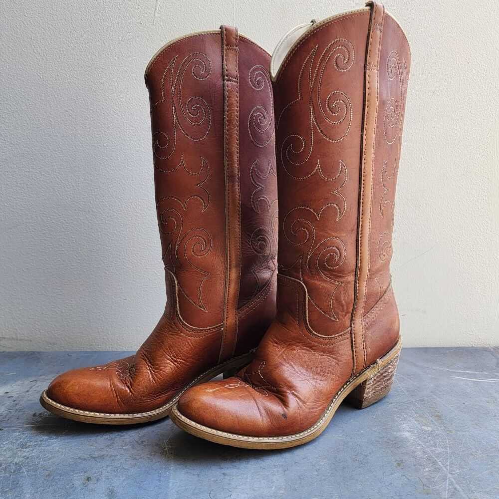 1970’s/80/s Dingo Leather Boots - image 1