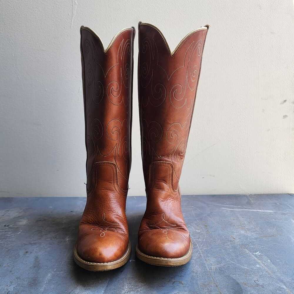 1970’s/80/s Dingo Leather Boots - image 5