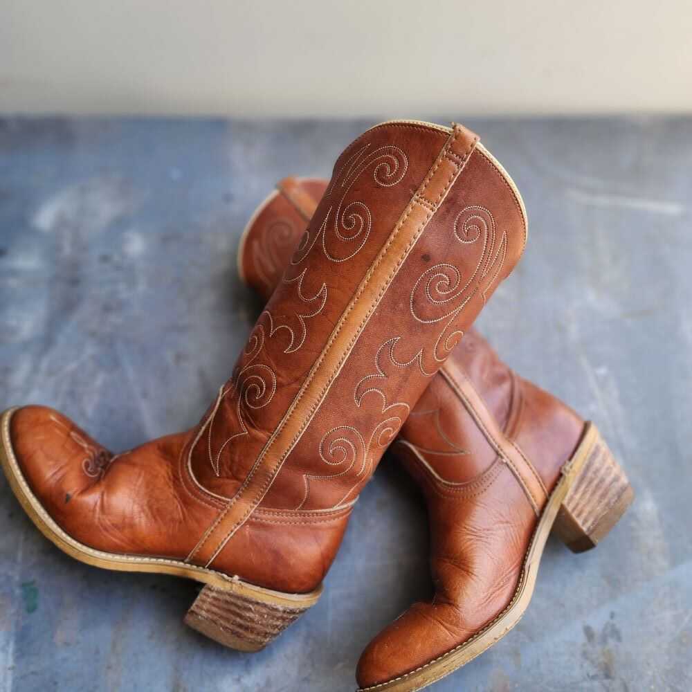 1970’s/80/s Dingo Leather Boots - image 9