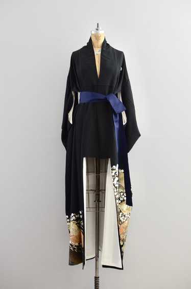 "Kuro" Garden kimono