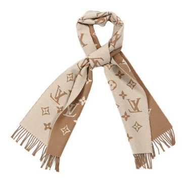 LOUIS VUITTON Wool Cashmere Monogram Daily LV Sca… - image 1