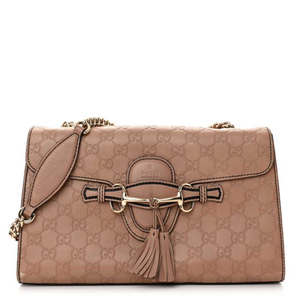 GUCCI Guccissima Medium Emily Chain Shoulder Bag … - image 1