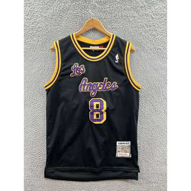 Los Angeles Lakers Kobe Bryant #8 Black Jersey store 1996-1997