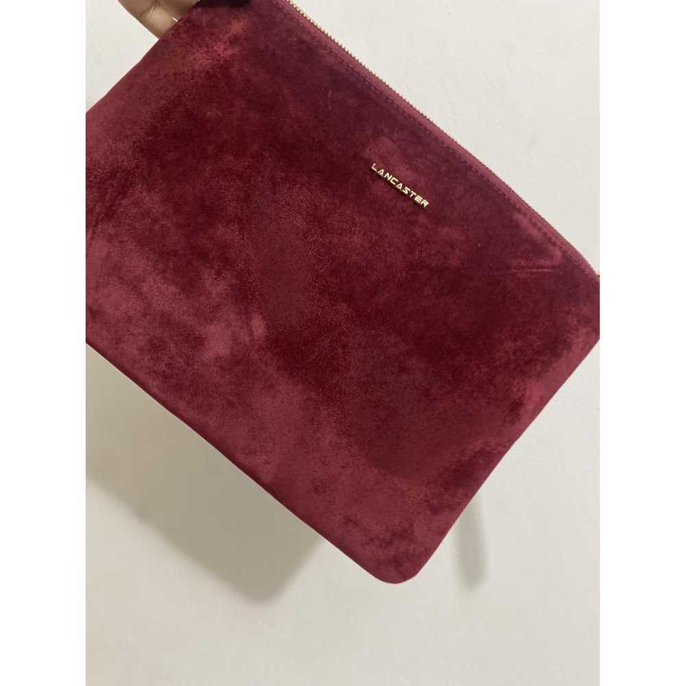 Lancaster Velvet clutch bag - image 10