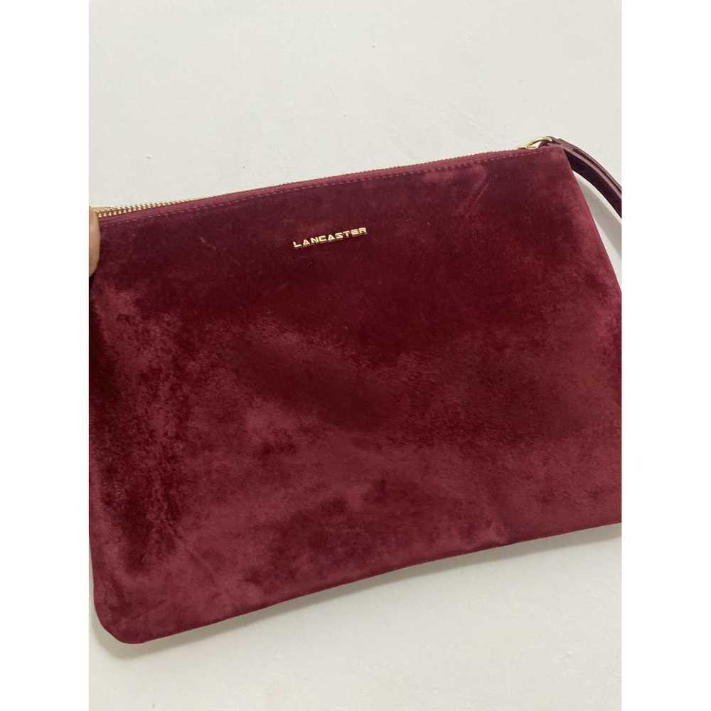 Lancaster Velvet clutch bag - image 4