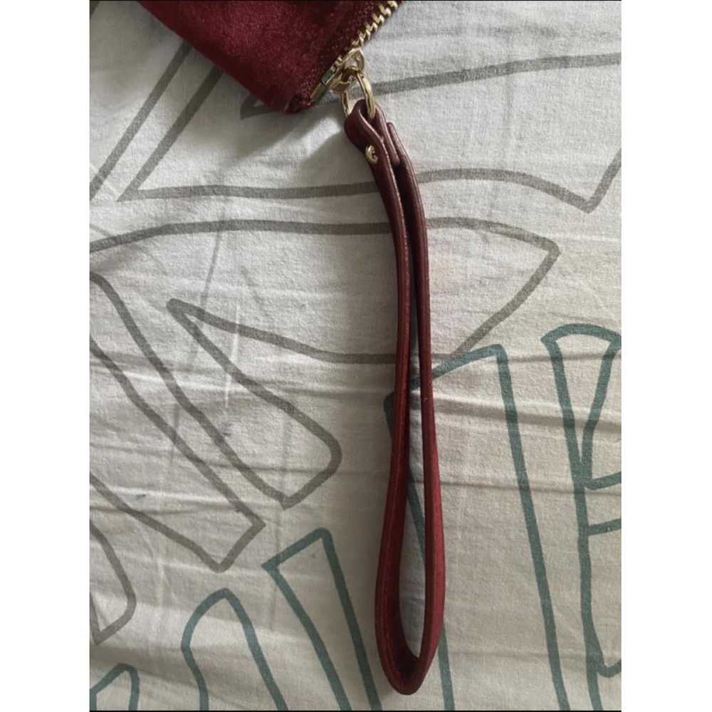 Lancaster Velvet clutch bag - image 8