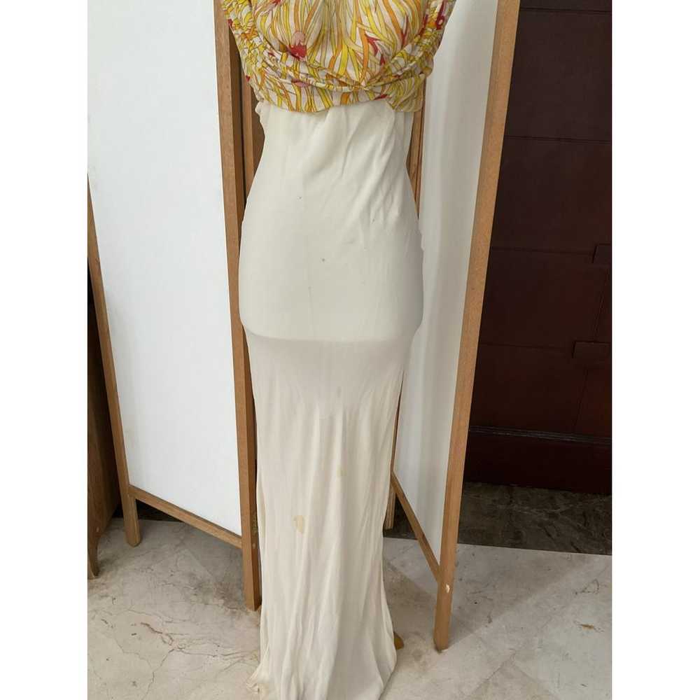 Dior Silk maxi dress - image 5