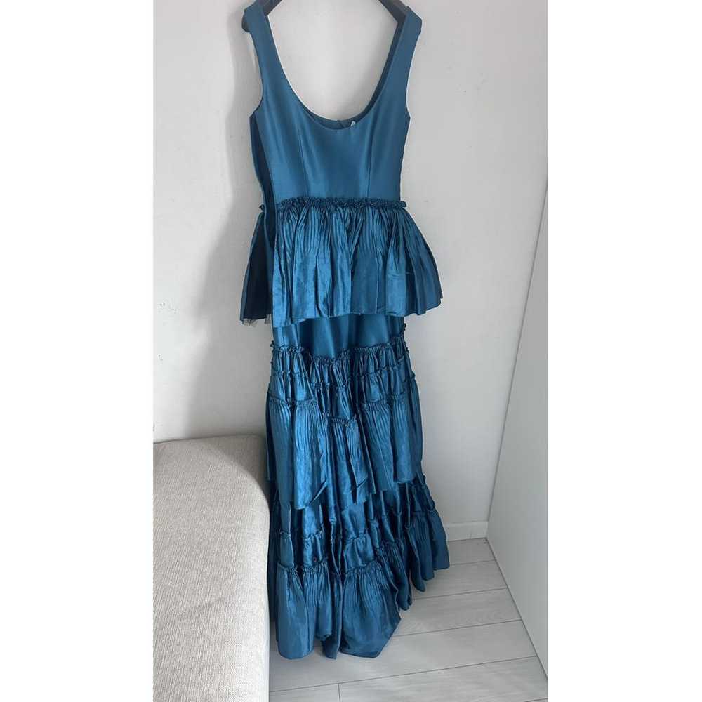 Alberta Ferretti Silk maxi dress - image 5