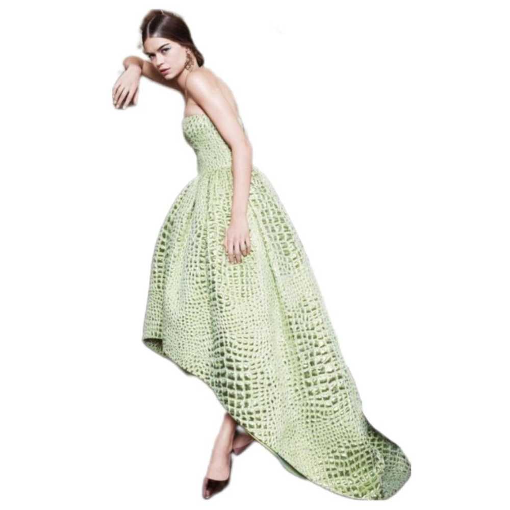 Oscar De La Renta Silk maxi dress - image 7