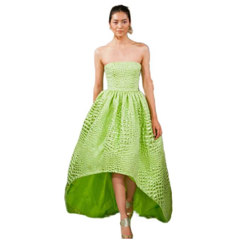 Oscar De La Renta Silk maxi dress - image 8