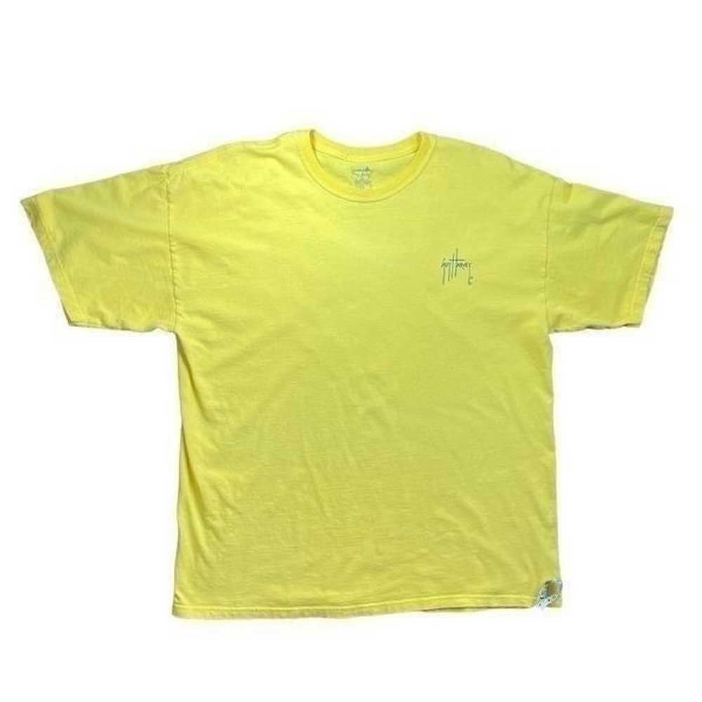 Guy Harvey Yellow T-shirt XL - image 2