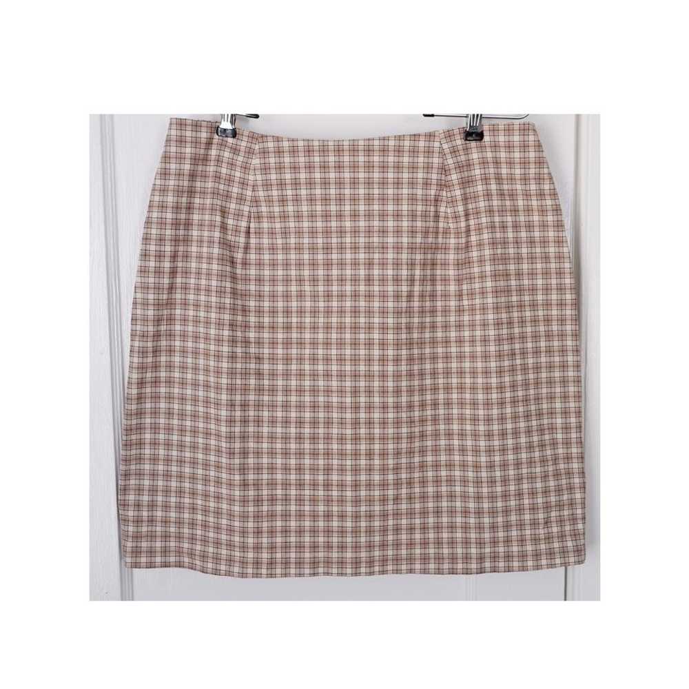 Wildlife Sportswear 80s cotton plaid skirt (14) |… - image 2