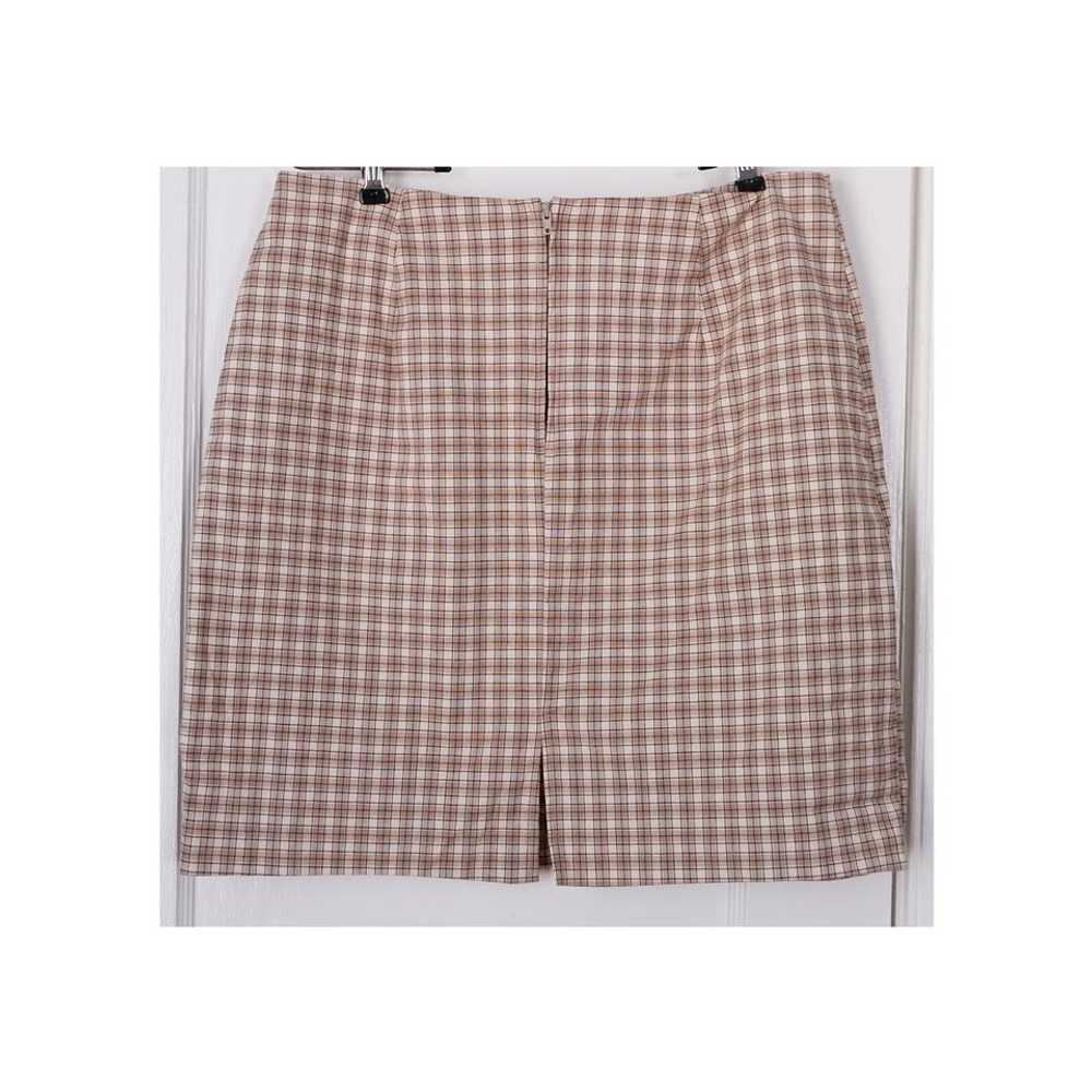 Wildlife Sportswear 80s cotton plaid skirt (14) |… - image 3