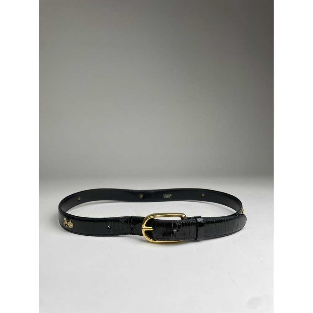 Celine Triomphe patent leather belt - image 5