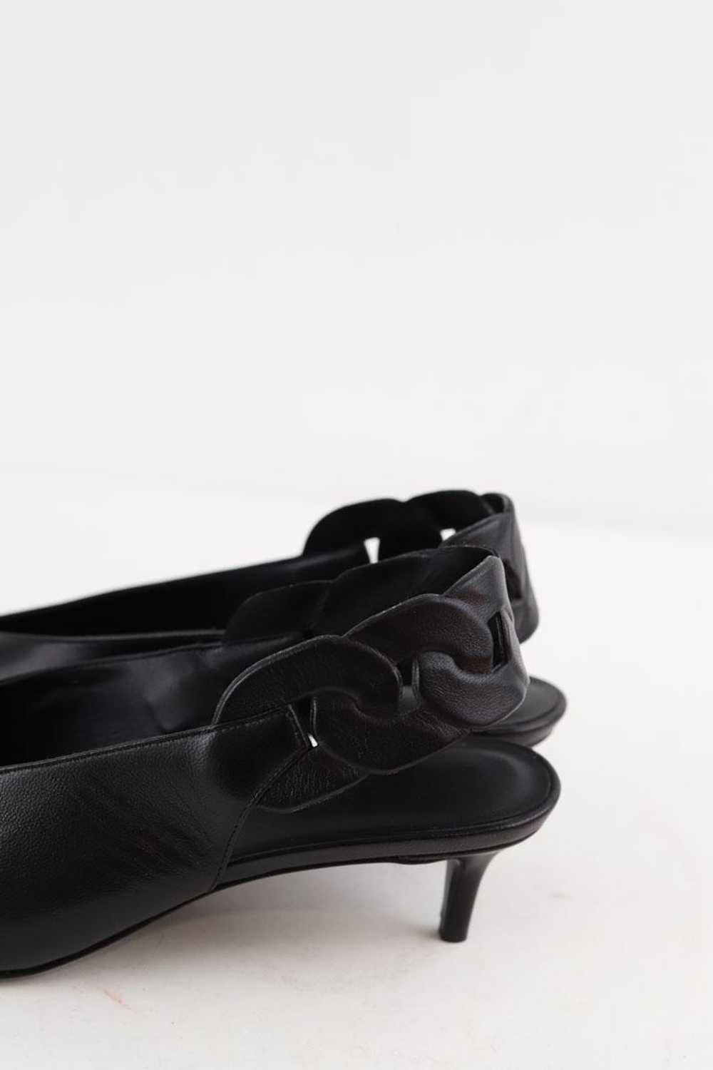 Circular Clothing Talons en cuir Hermès noir. Mat… - image 3