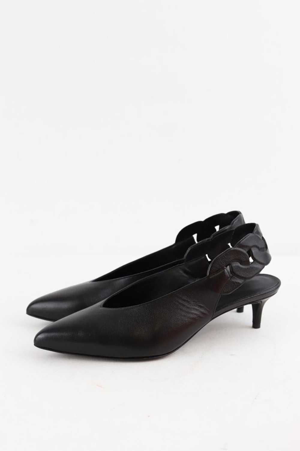 Circular Clothing Talons en cuir Hermès noir. Mat… - image 4