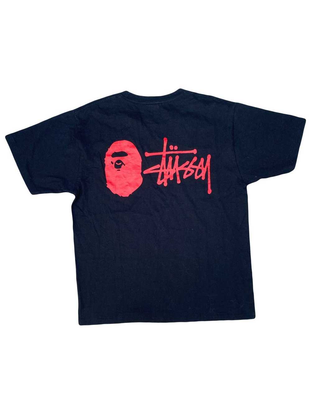 Bape × Stussy Bape x Stussy Ill Collaboration Tee - image 1