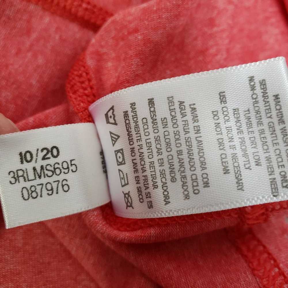 Reebok Men's T Shirt Sz XL Red Core Short Sleeve … - image 10