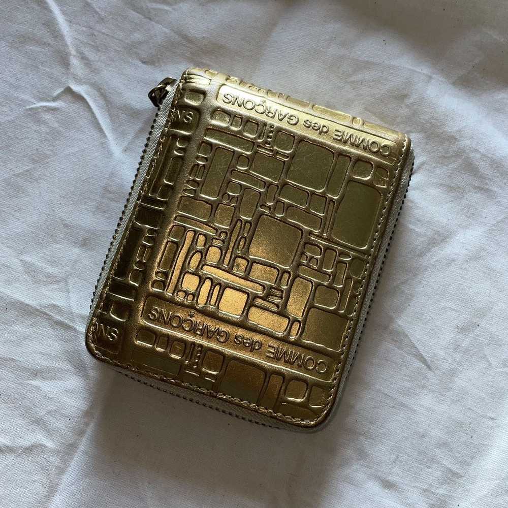 Comme des Garcons Comme Des Garçons Gold Wallet - image 4