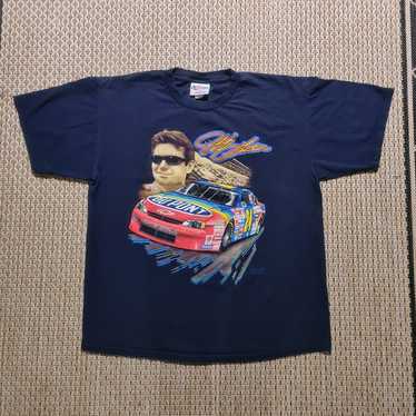 Vintage 1999 Jeff Gordon Nascar Shirt XL Navy 90s… - image 1