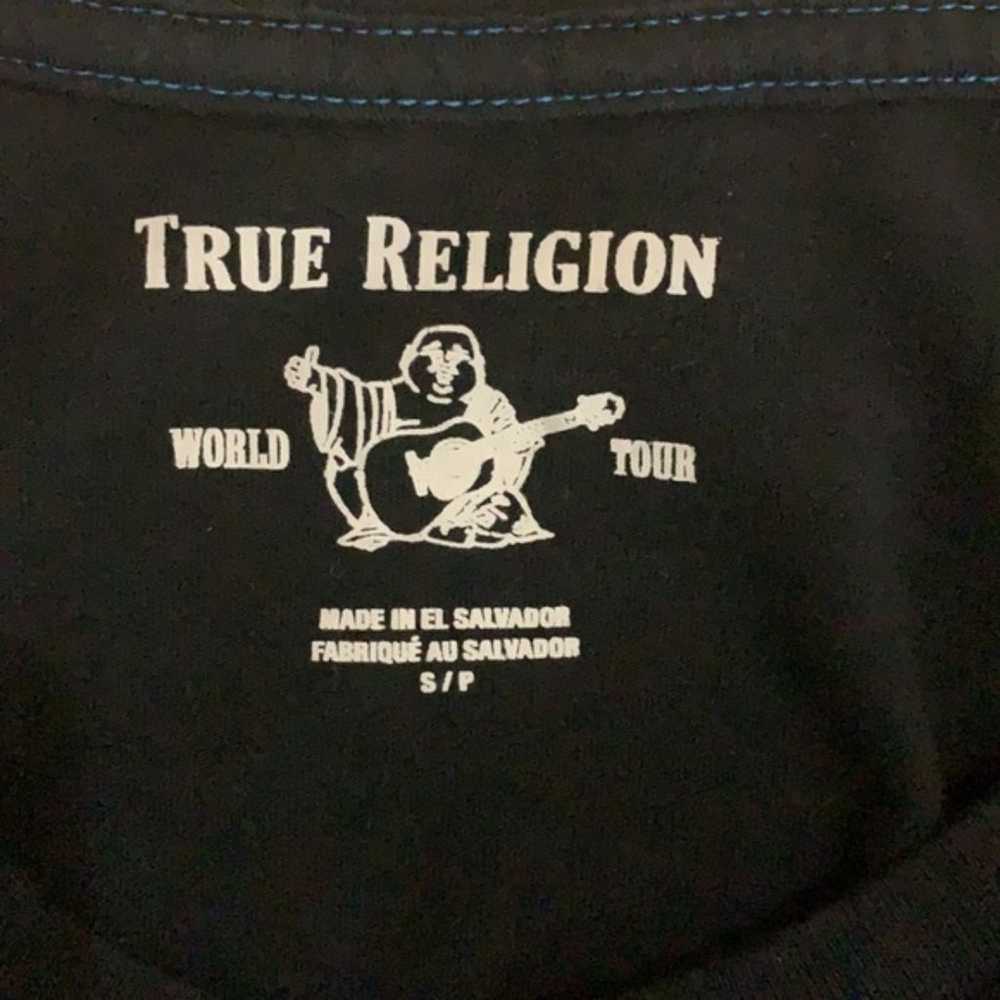 True Religion Black Short Sleeves Men's Graphic T… - image 4