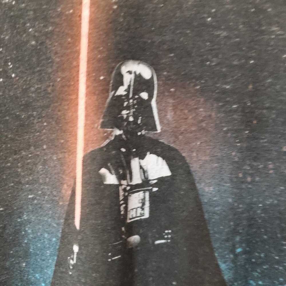 Star Wars Darth Vader Black T-Shirt - Menacing Po… - image 3