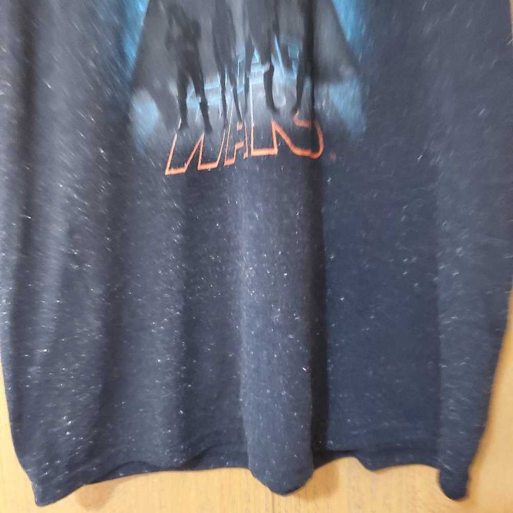 Star Wars Darth Vader Black T-Shirt - Menacing Po… - image 6