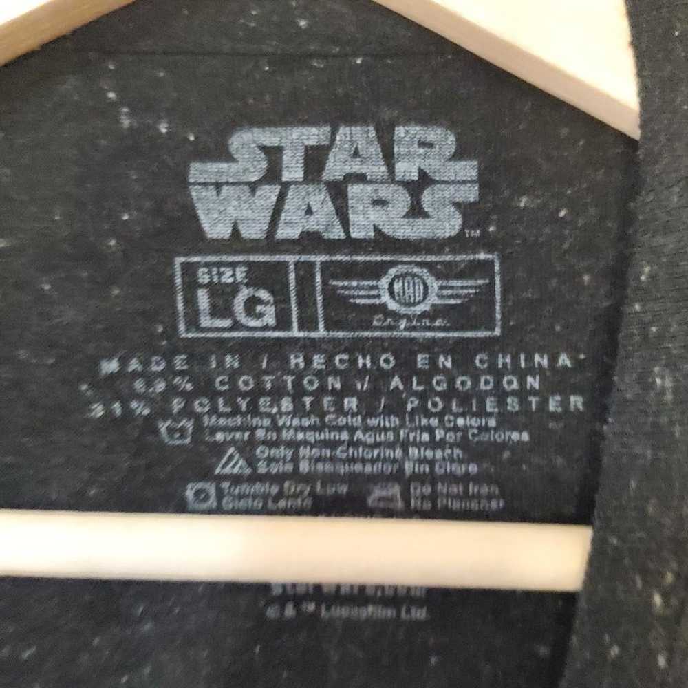 Star Wars Darth Vader Black T-Shirt - Menacing Po… - image 7