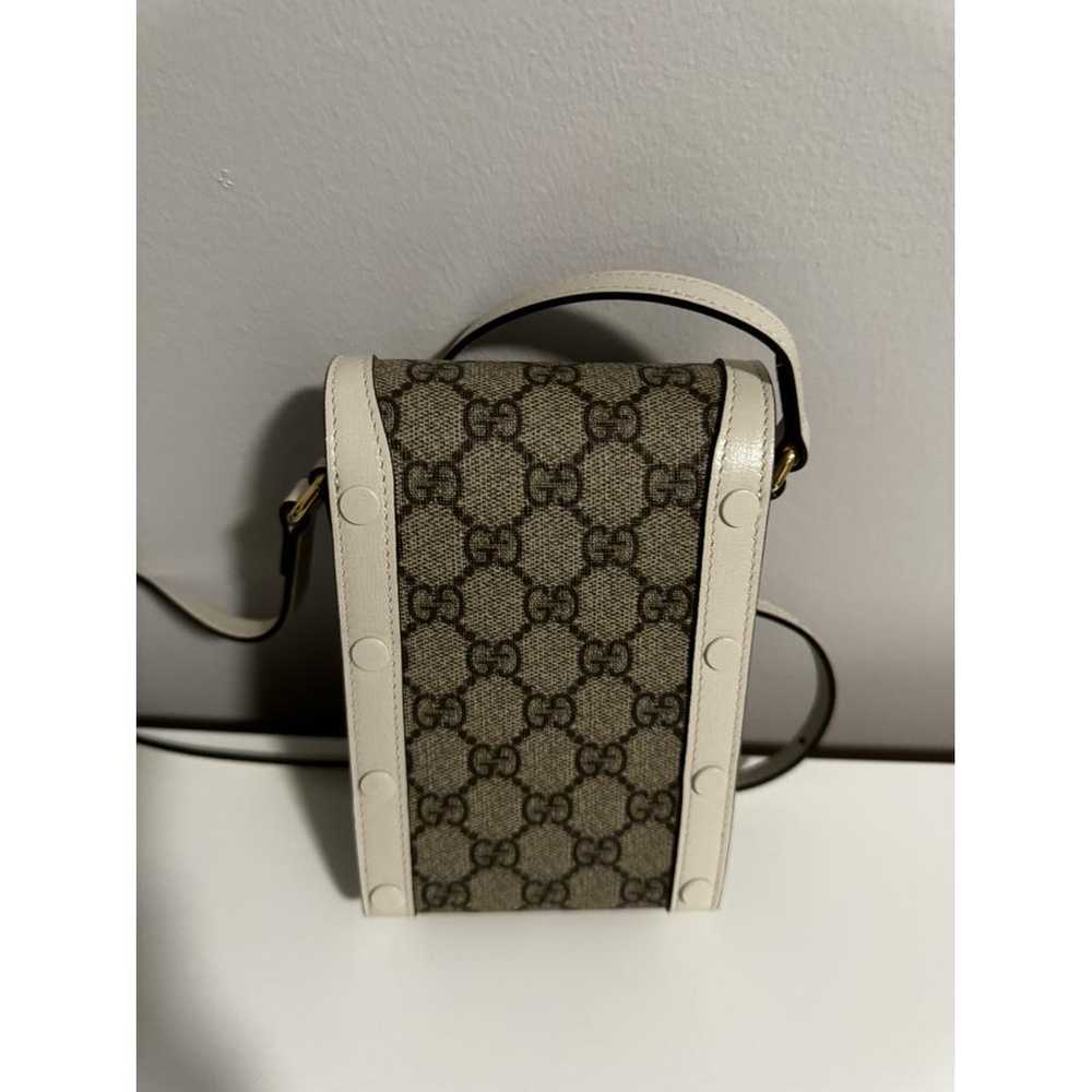 Gucci Horsebit 1955 Vertical leather crossbody bag - image 5