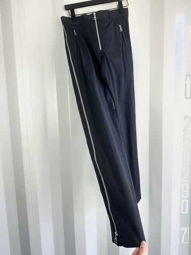 Jean Paul Gaultier Side Zip Wide Leg Trousers