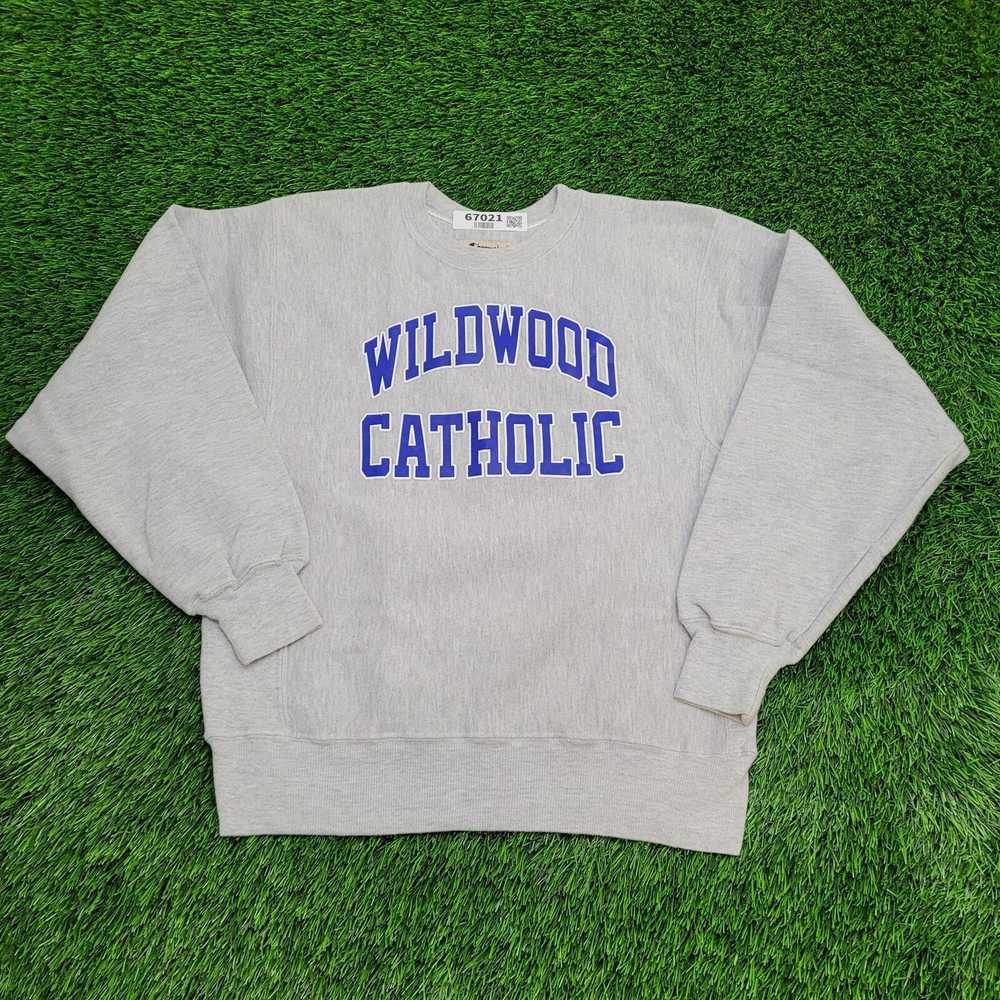 Champion Vintage Wildwood Catholic Sweatshirt Wom… - image 1