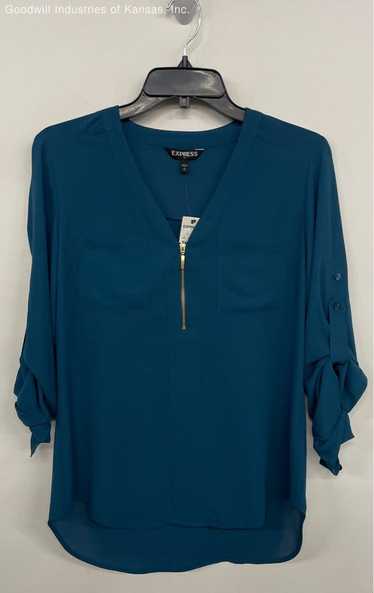 EXPRESS Blue Blouse NWT - Size SP