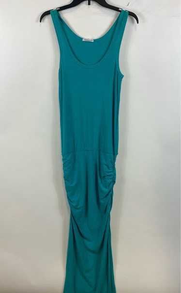 NWT James Perse Womens Green Sleeveless Ruched Wid