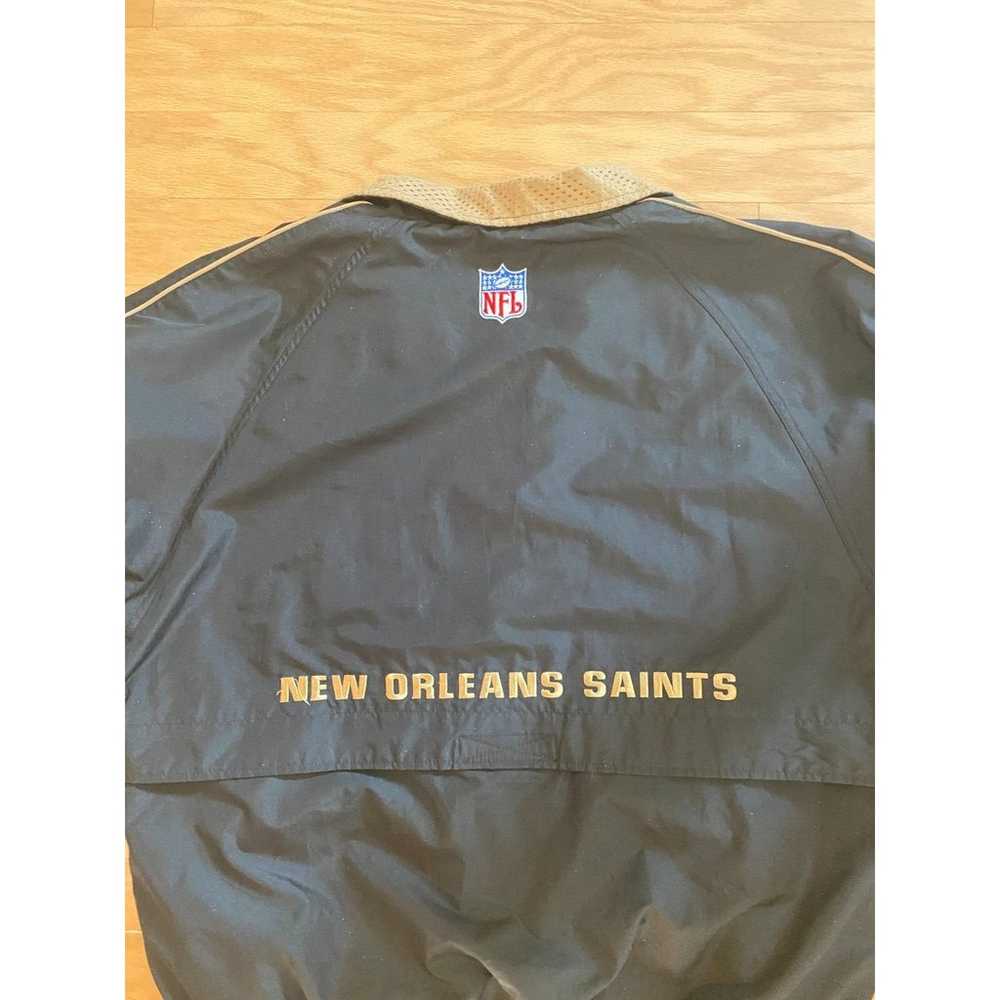 Puma NFL New Orleans SAINTS Windbreaker, Full Zip… - image 2