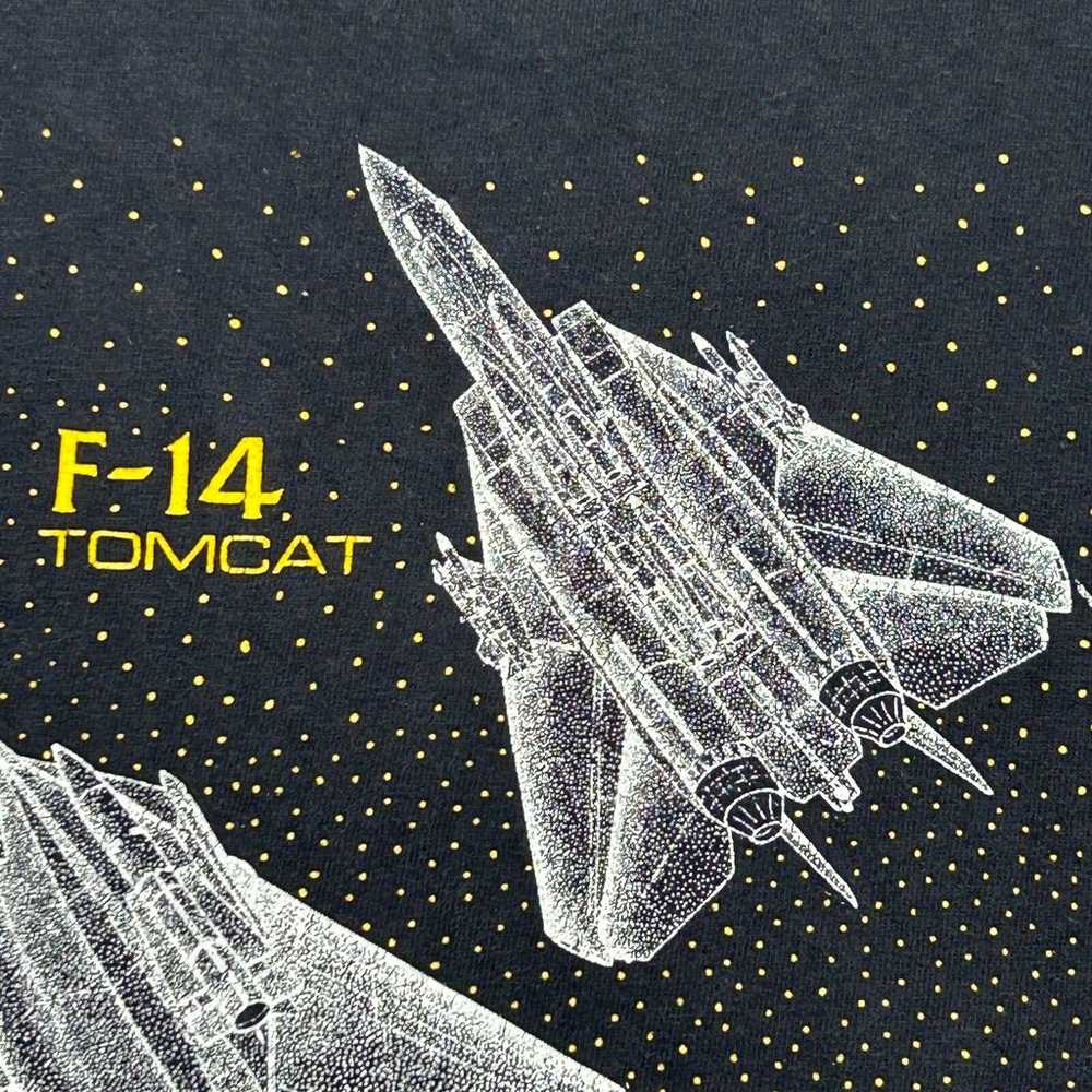 Blackbird Vintage F-14 Tomcat Shirt Fits Medium N… - image 10