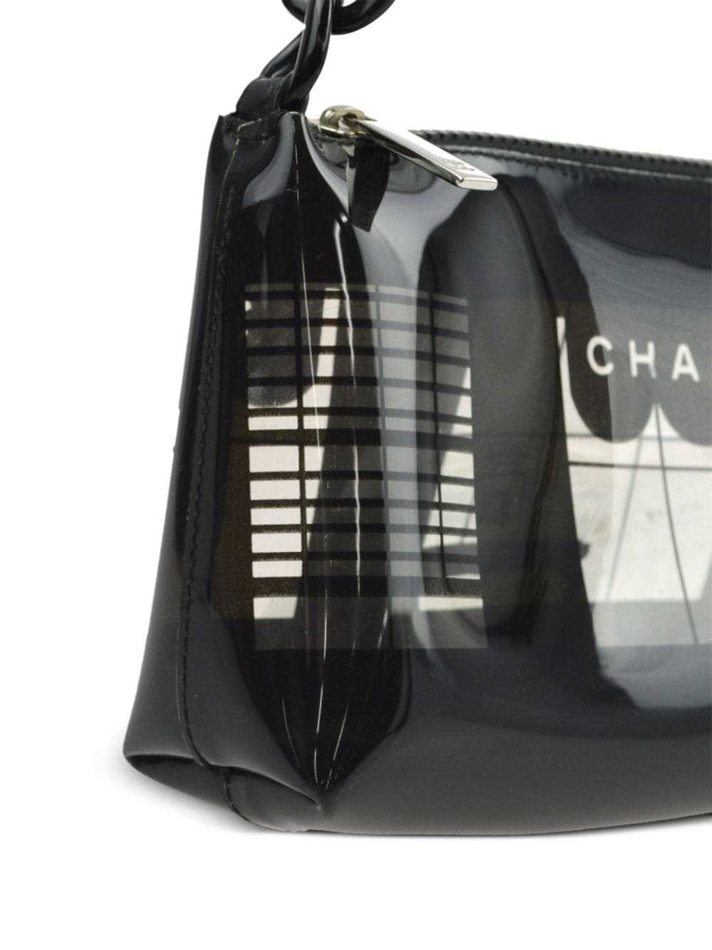 CHANEL Pre-Owned 2003 Window-print shoulder bag -… - image 3