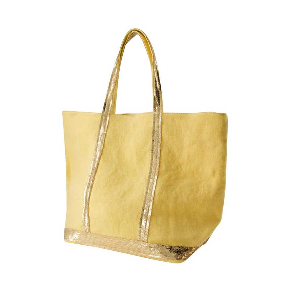 Vanessa Bruno Cabas linen handbag - image 2