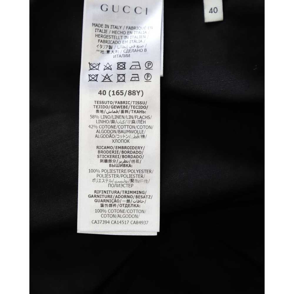 Gucci Linen mini dress - image 6