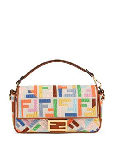 Fendi Pre-Owned 2020 Baguette leather two-way bag… - image 1