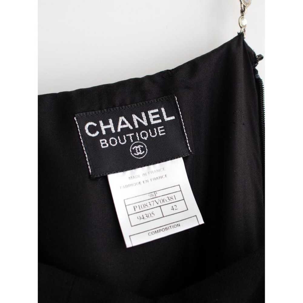 Chanel Wool maxi dress - image 3