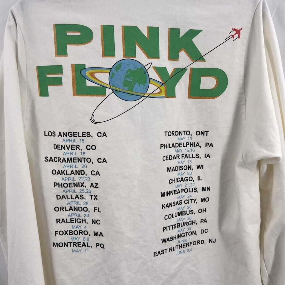 Daydreamer Pink Floyd Tie Front Back Print Shirt … - image 2