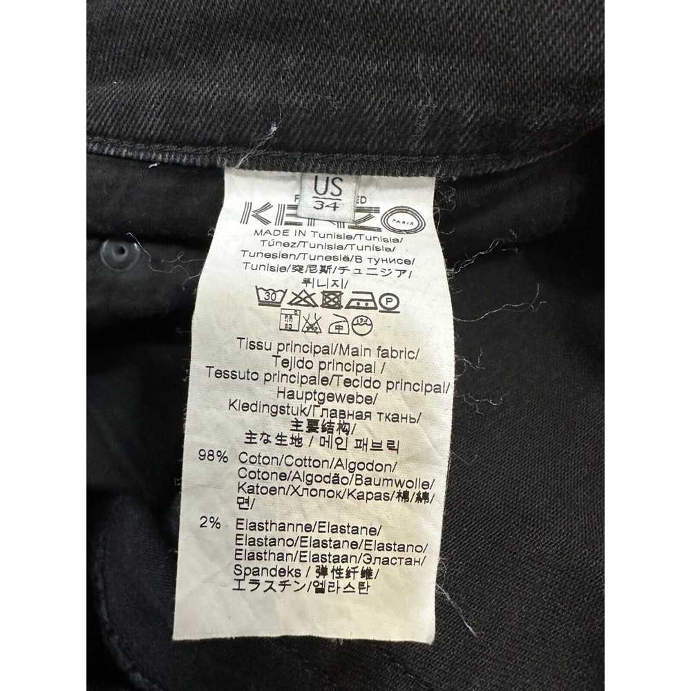 Kenzo Kenzo jungle straight Jeans color black Siz… - image 5