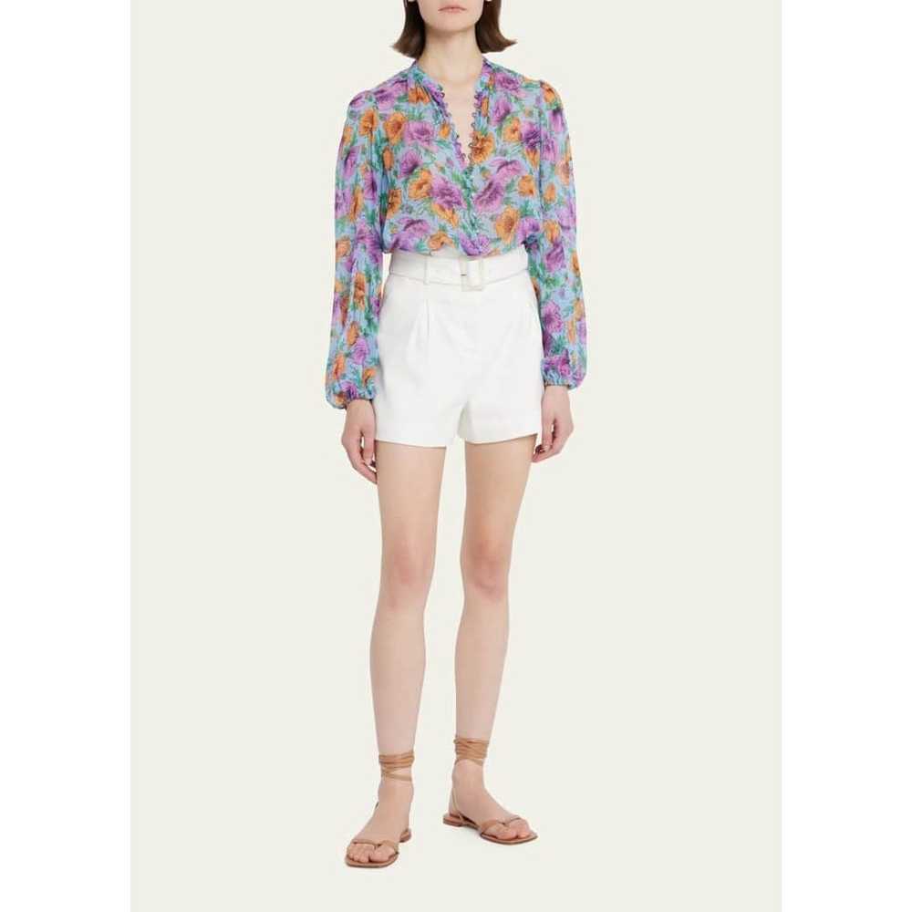 VERONICA BEARD silk Syden Floral Top size 4 (US S) - image 2