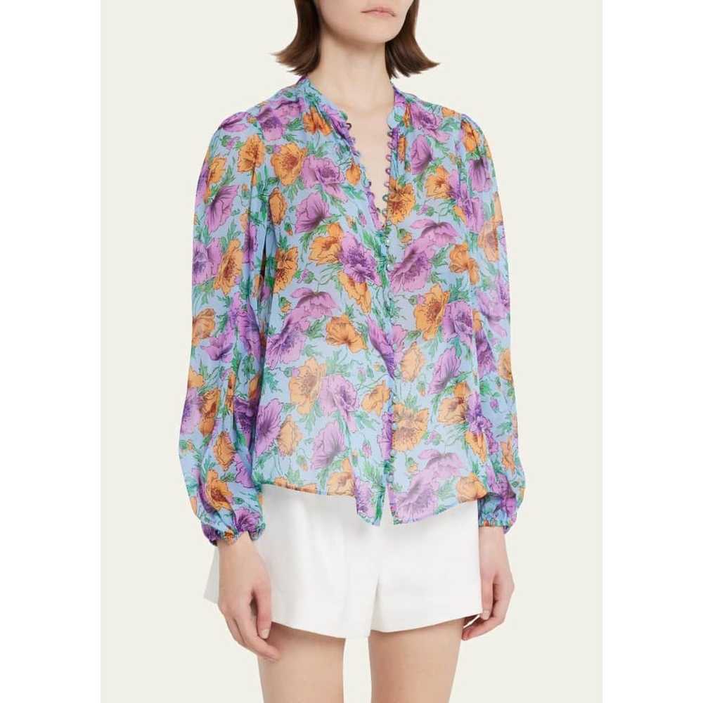 VERONICA BEARD silk Syden Floral Top size 4 (US S) - image 3