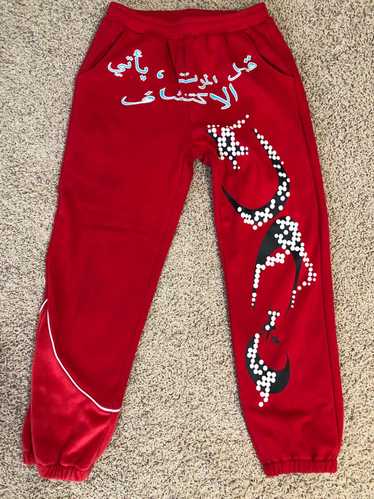 Custom × Streetwear Shady custom red jogger