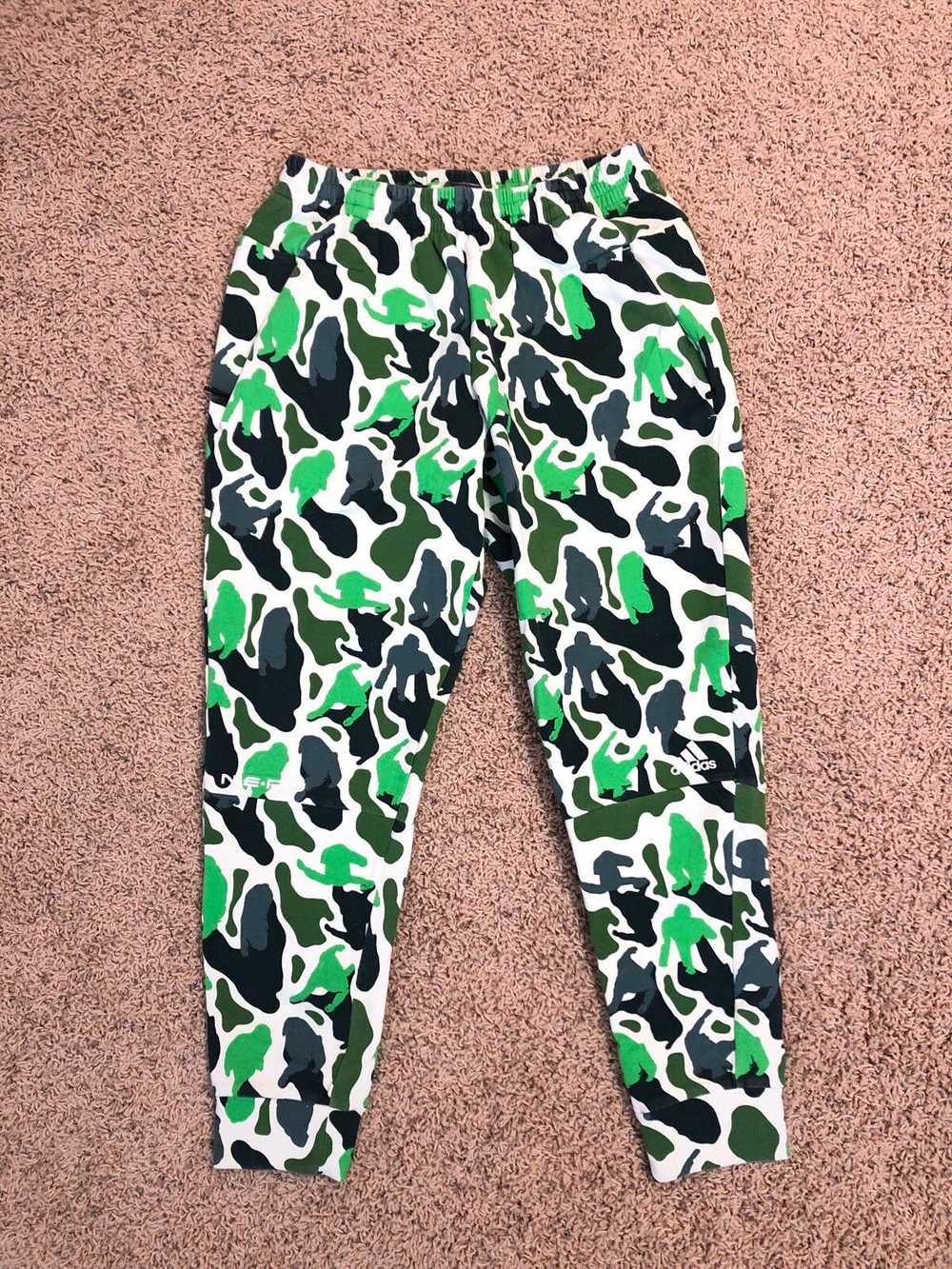 Adidas × Pharrell NERD X Adidas Camo Sweatpants - image 1