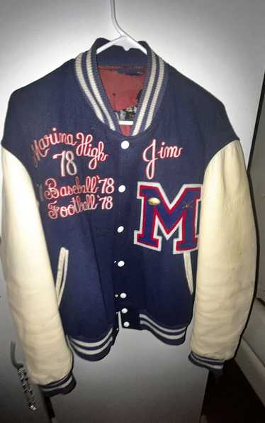 Varsity Jacket × Vintage 1978 Marina High Varsity 