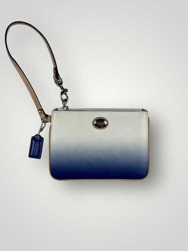 Coach COACH PEYTON OMBRE SMALL WRISTLET WHITE BLUE