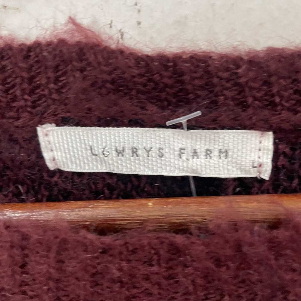 Coloured Cable Knit Sweater × Lowrys Farm Lowrys … - image 5