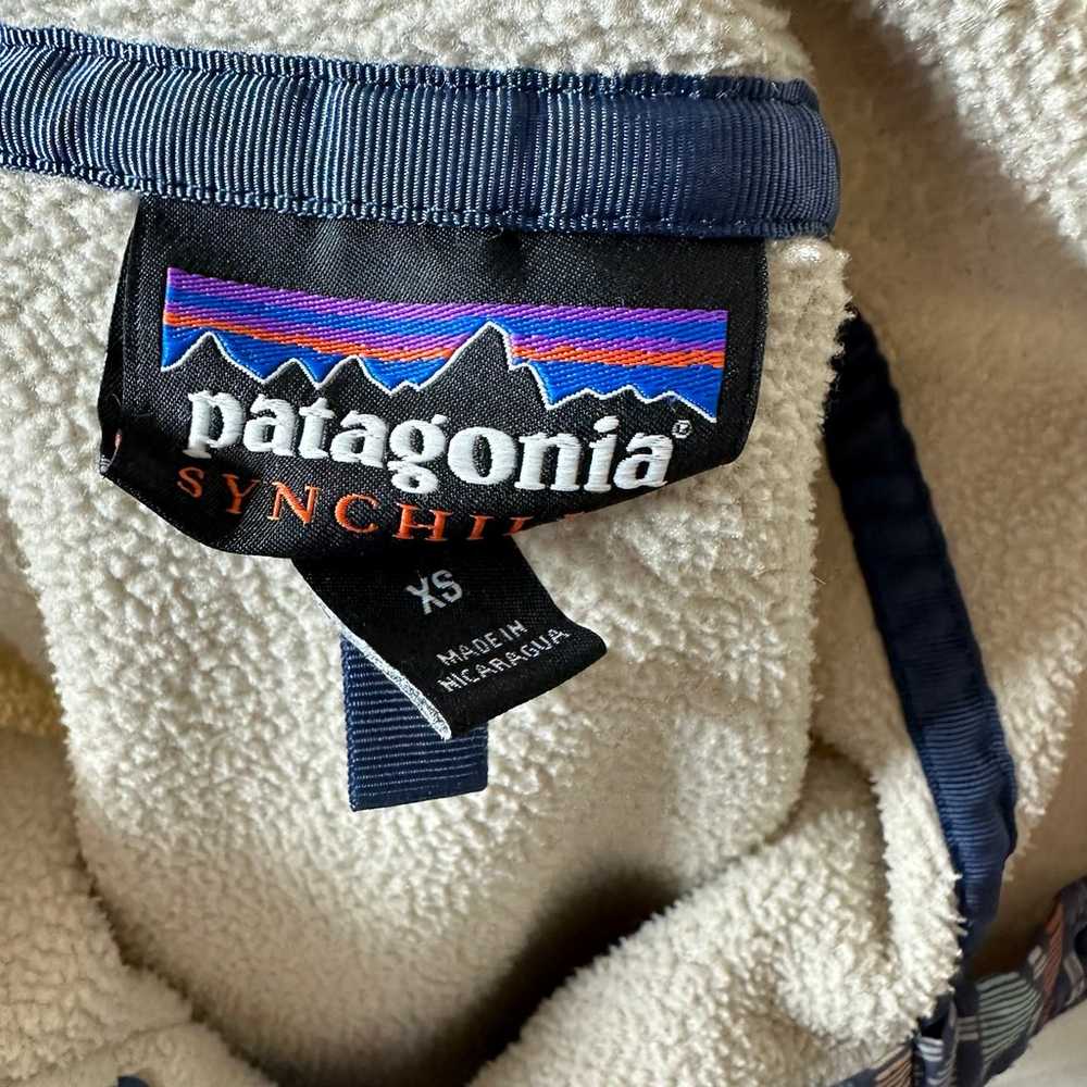 Patagonia Womens XS Synchilla Snap-T Fleece Pullo… - image 2